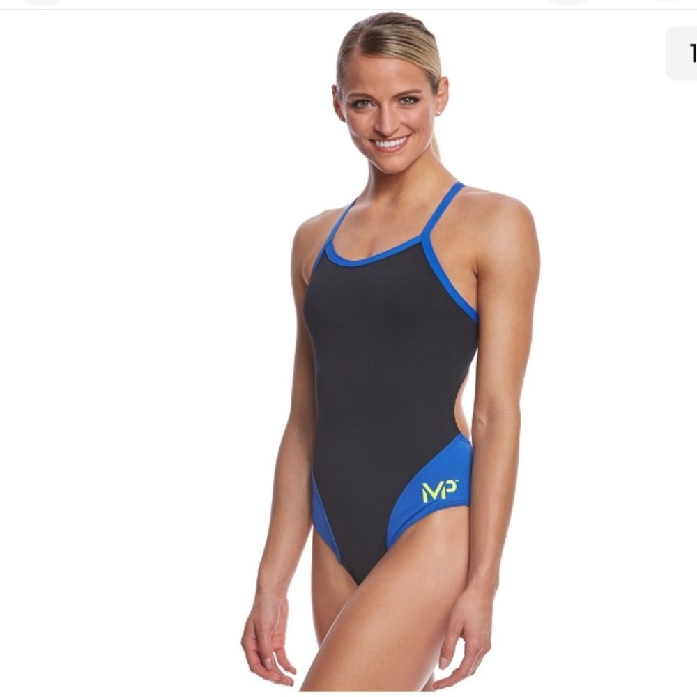 NWT MP Splice Mid Back Swimsuit 28